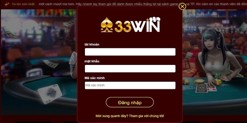 Những lý do khiến việc đăng nhập 33WIN thất bại